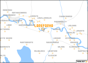 map of La Reforma