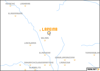 map of La Reina