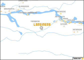 map of La Reinera