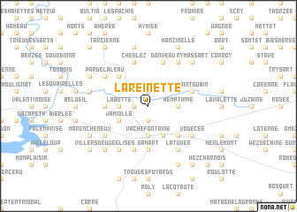 map of La Reinette