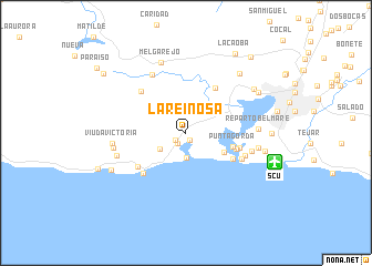 map of La Reinosa