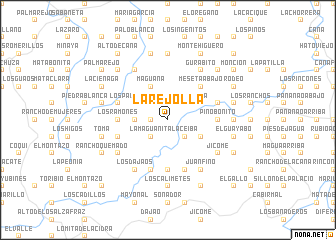 map of La Rejolla