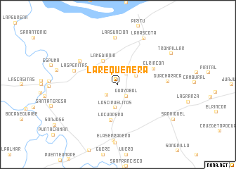 map of La Requenera