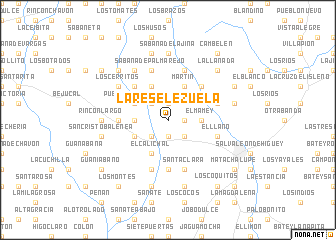 map of La Reselezuela