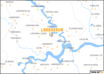 map of La Reserva