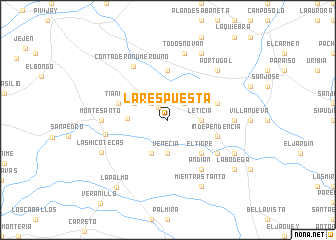 map of La Respuesta