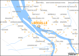 map of La Reuille