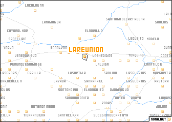 map of La Reunión