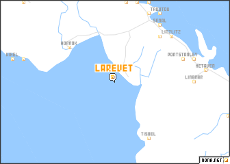 map of Larévet