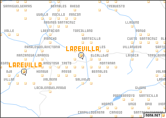 map of La Revilla