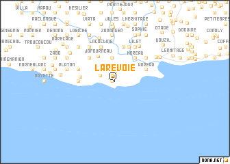 map of La Revoie
