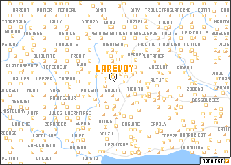 map of Larevoy