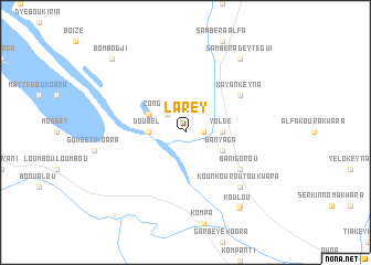 map of Larey