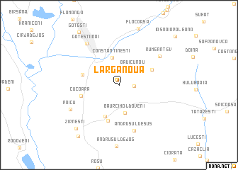 map of Larga Nouă