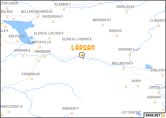 map of Largan