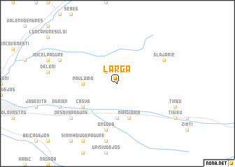 map of Larga