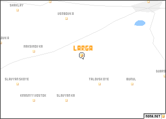 map of Larga