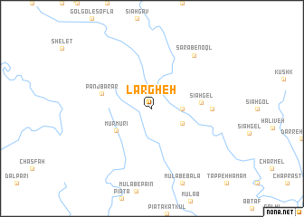 map of Largheh