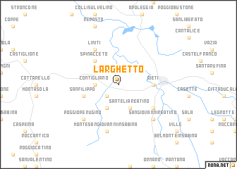 map of Larghetto