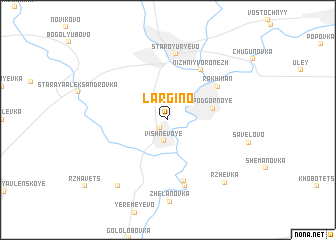 map of Largino