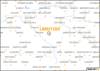 map of Largitzen