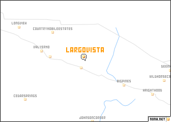 map of Largo Vista