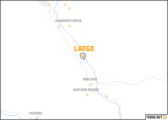 map of Largo