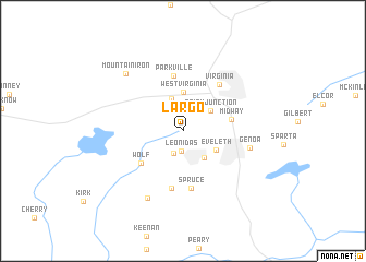 map of Largo