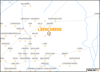 map of Larh Chārho