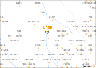 map of Larh