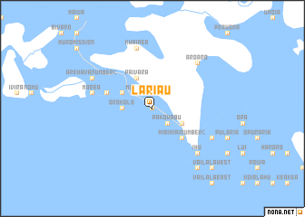 map of Lariau
