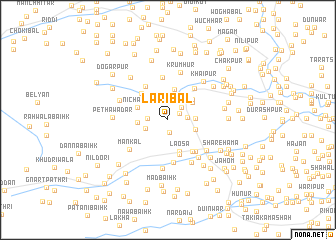 map of Laribal