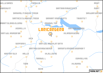 map of La Ricardera