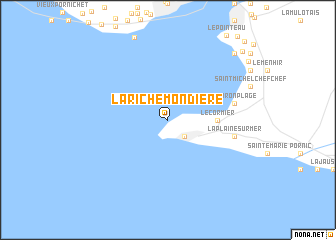 map of La Richemondière