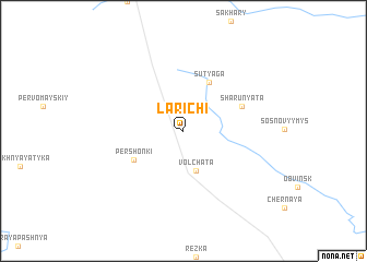 map of Larichi