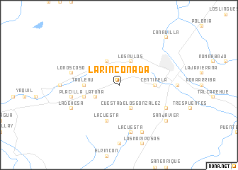 map of La Rinconada
