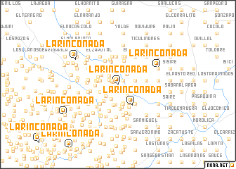 map of La Rinconada