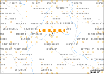 map of La Rinconada