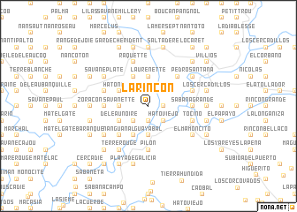 map of Larincon