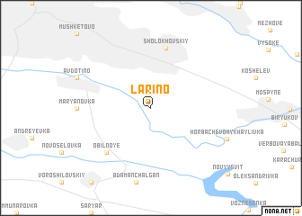 map of Larino