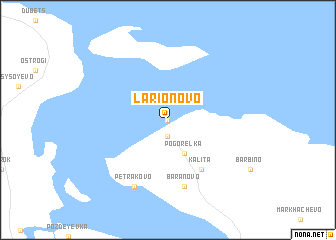 map of Larionovo