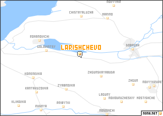 map of Larishchevo