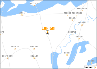 map of Lariski