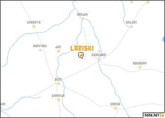 map of Lariski