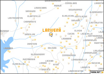 map of La Rivera