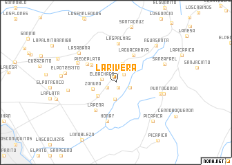 map of La Rivera