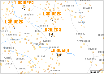 map of La Rivera