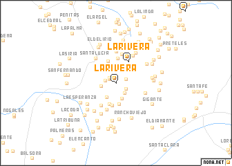 map of La Rivera