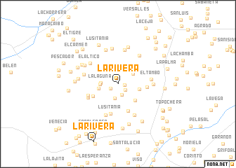 map of La Rivera