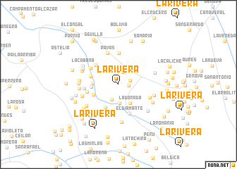 map of La Rivera